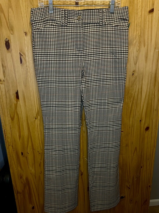 Maurices Pants - Maurices Black, Tan and Brown Gingham Trousers